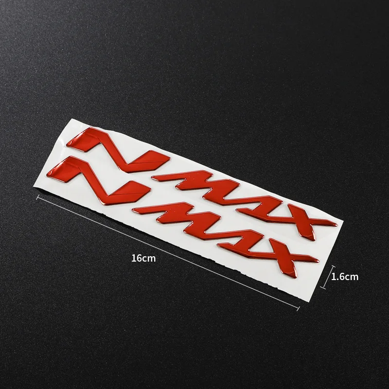 Motorcycle 3D Tank Emblem Badge Stickers Moto Wheel N-MAX Logo Decals For Yamaha NMAX 155 250 400 125 150 Motorbike Logo Decal view 2