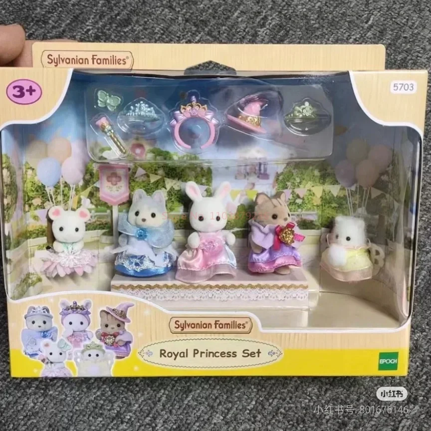 

Sylvanian Families Anime Figure Series Ternurines Sylvanian Family Collection Cute Baby Doll Room Ornament Birthday Gift