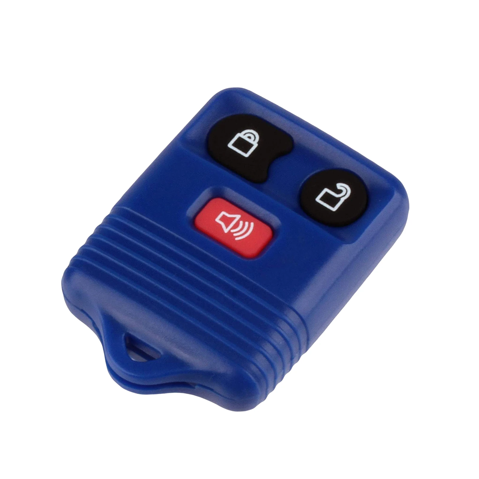 Blue Car Remote Key Shell 3 Button Vehicle Key Cover for Ford E-Series Ranger Expedition Lincoln LS Town No Circuit Board