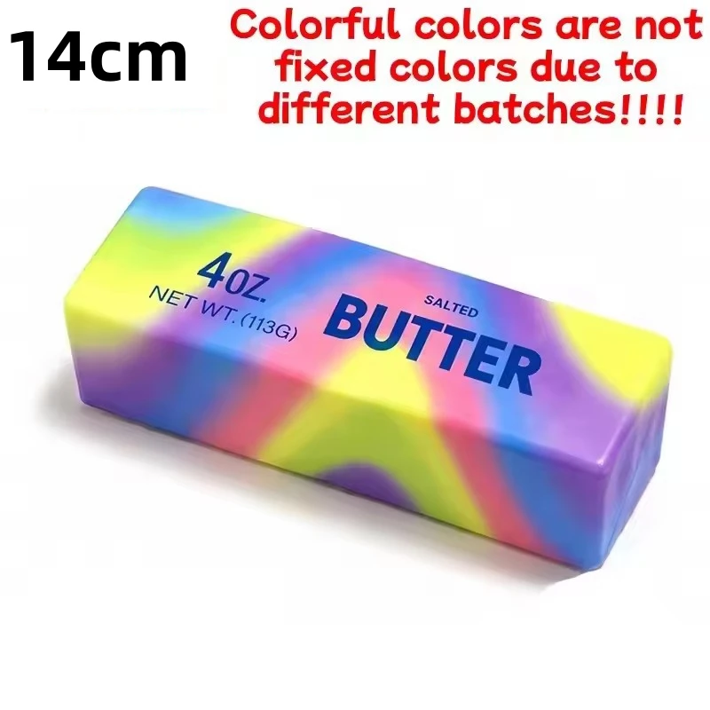 Weicher Butter-Stick Stressball, Langsam Rückfederndes Quetschspielzeug, ASMR Sensorisches Anti-Stress-Spielzeug, Festivalgeschenk