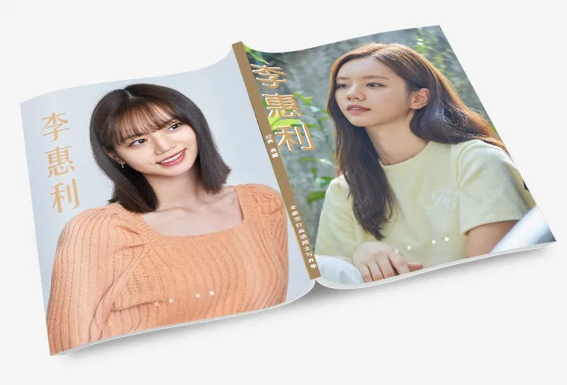 Hyeri Lee Photobook Lomo Mini Card Sticker Photo Album Art Book