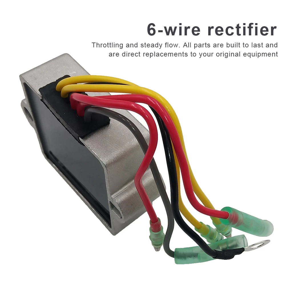 Rectifiers Stabilizer Regulator Car Performanc Bike Voltage Current Replacement for Mercury Mariner Outboard 6 Wire 6