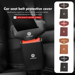 For Volkswagen Car Seat Belt Buckle Clip Anti-collision Protector Cover VW Passat Golf 4 5 6 Tiguan Polo Scirocco Jetta CC