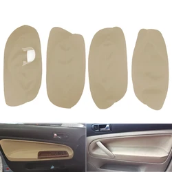 LHD Microfiber Leather Door Panel Armrest Cover Dust-proof Guards Protective Trim For VW Passat B5 1998 - 2002 2003 2004 2005