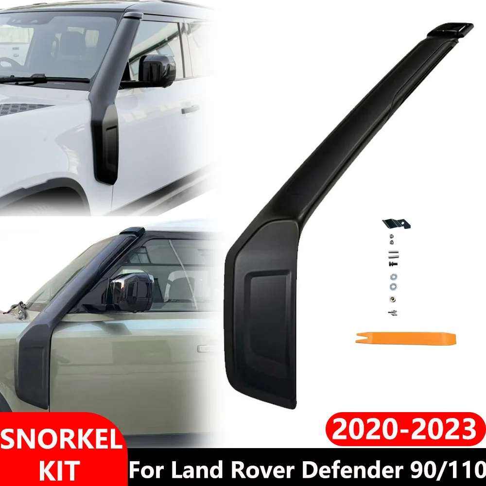 4X4 Car Accessories Raised Air Intake Snorkel Kit for Land Rover Defender 90 110 Series 2020 2021 2022 2023 Exterior Parts