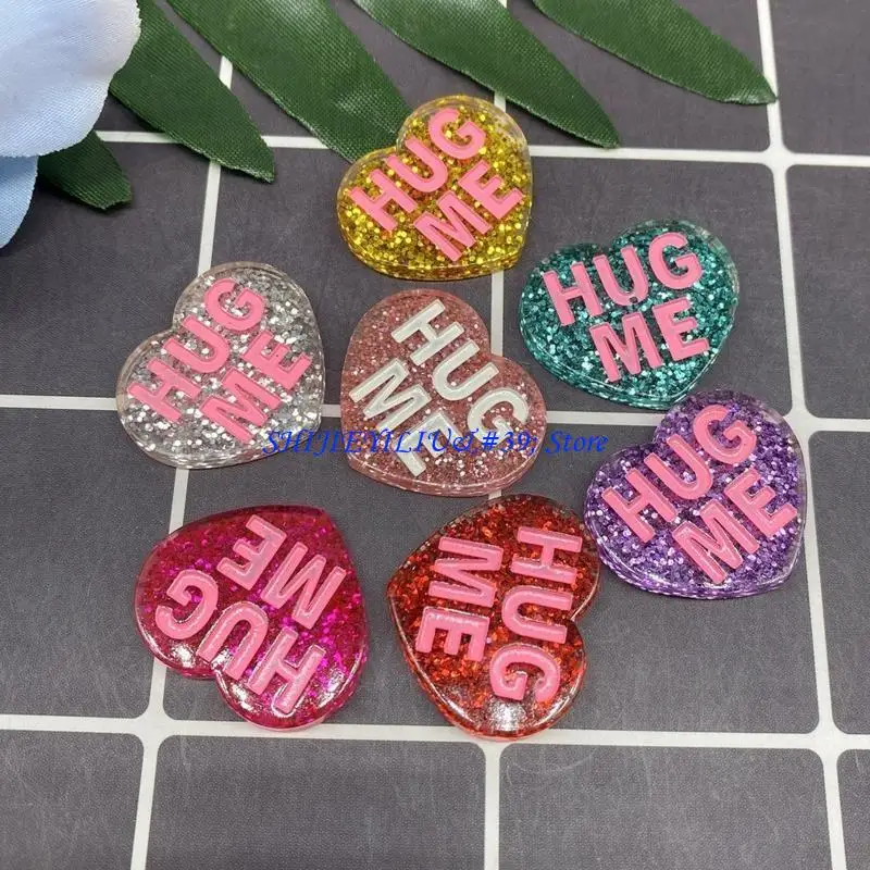 E21F Valentine's Day Heart Earrings Silicone Mold Suitable for Epoxy Resin Diy Craft Earrings Pendant Earrings Jewelry Making