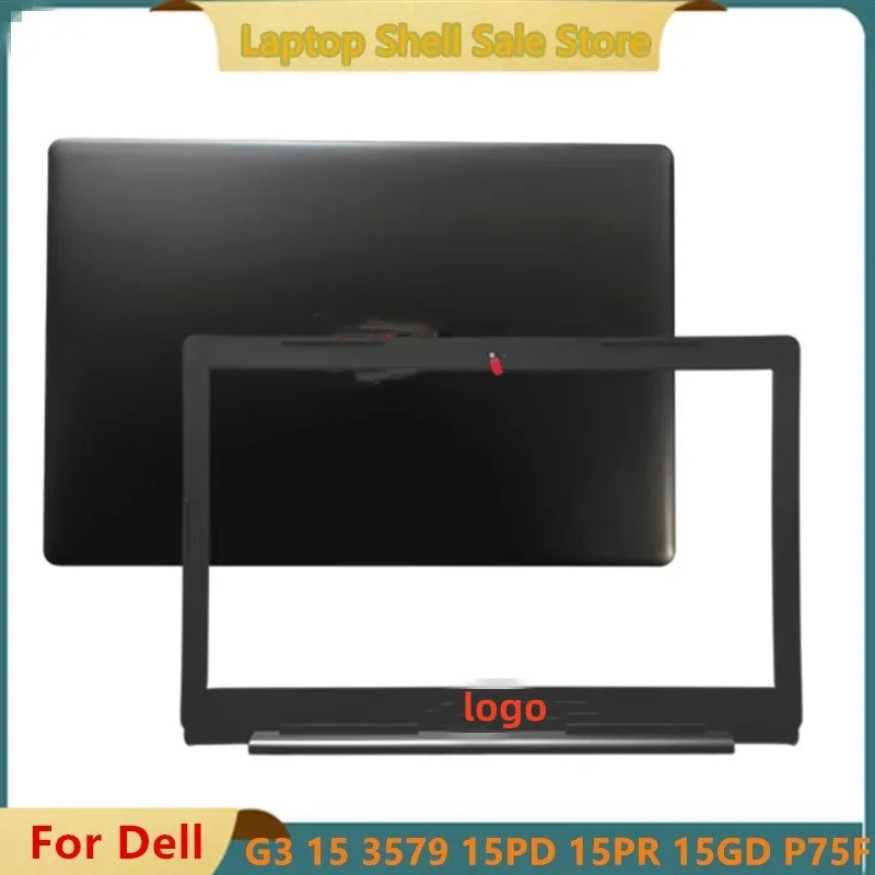 جديد لـ Dell G3 3579 P75F 15PD 15PR 15GD LCD الغطاء الخلفي الغطاء الخلفي/الإطار الأمامي LCD