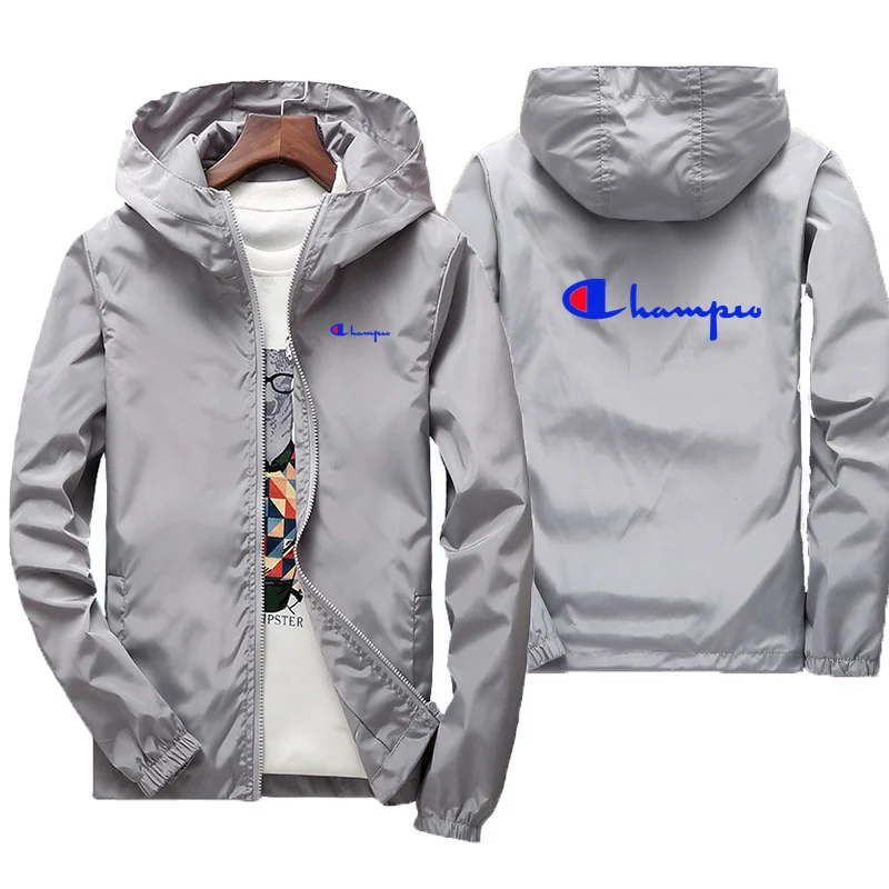 2024 New Spring and Autumn brand men\'s windproof zipper jacket casual high quality hooded baseball winter outdoor sports jacket