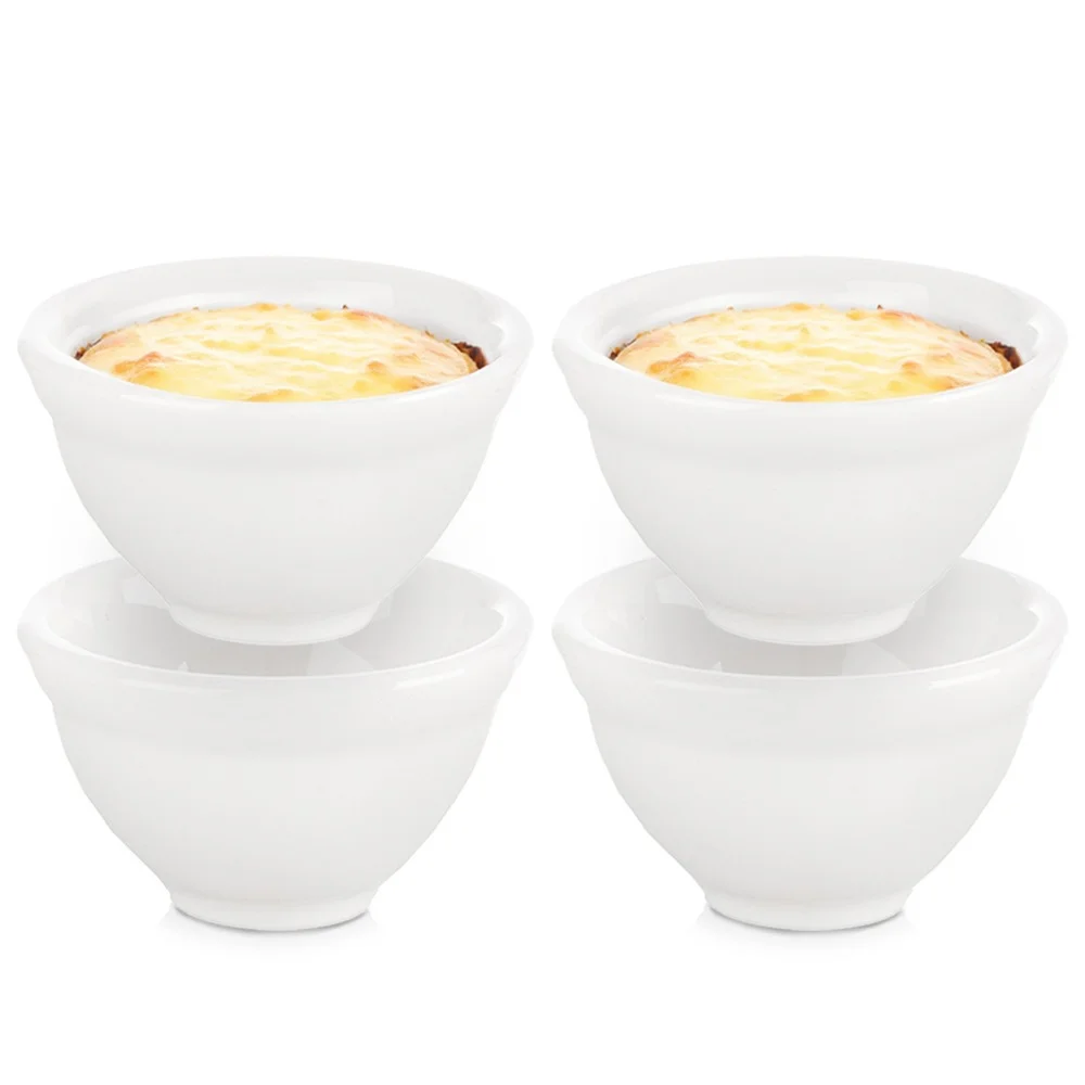 Porseleinen snackschalen 6 cm, 40 ml 4 stuks