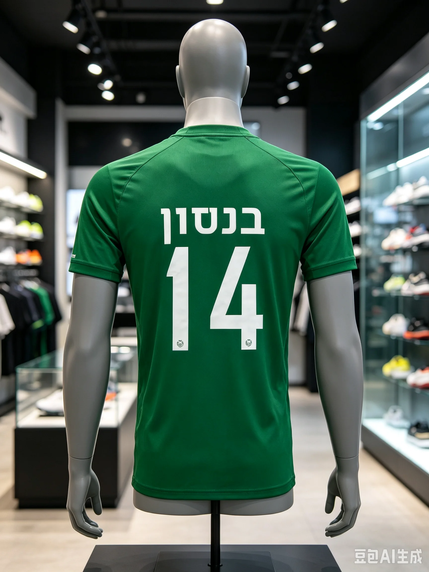 Men Short Sleeve Soccer Jersey Green Back Number Print Football Shirt Quick Dry Breathable Sports Uniform Adult Match Tops