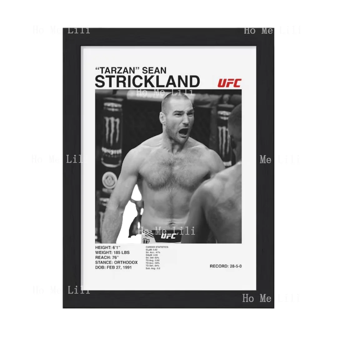 Sean Tarzan Strickland Poster Wall Art Boxing Fan Gift