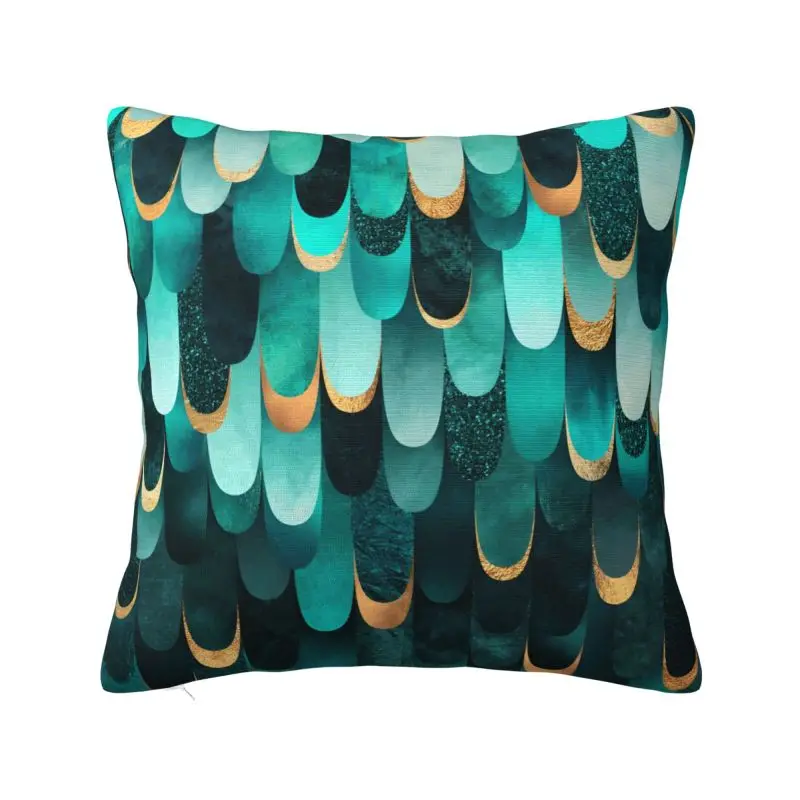 Abstract Geometric Feathered Pattern Cushion Cover 55x55cm Polyester Soft Throw Pillow Case For Sofa Chair Home Decor Pillowcase