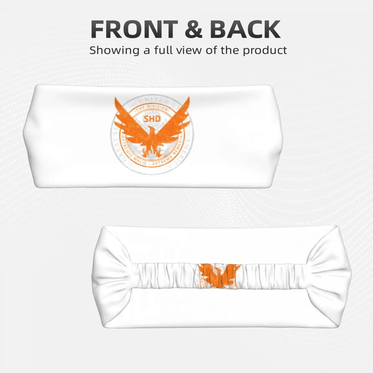 

Custom The Division 2 Shd Strategic Homeland Division Sweatband for Men Women Quick Drying Sports Sweatband Gym Yoga Running