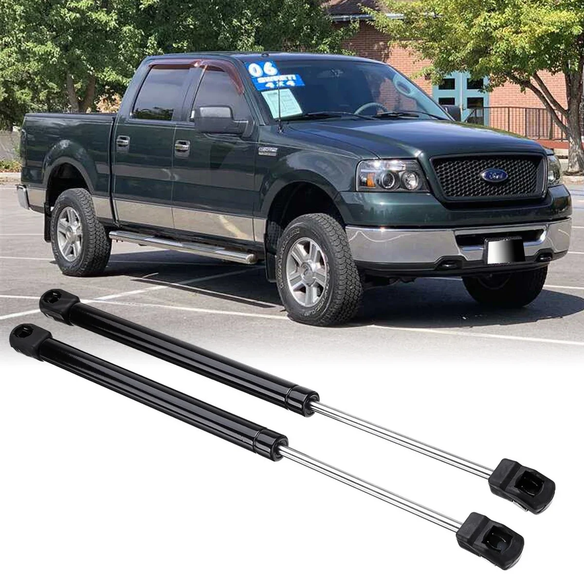 

2pcs Front Hood Gas Struts Spring Lift Supports Shocks Bar for Ford Expedition F-150 F-250 1997-2006 Car Accessories 4478