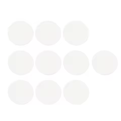 10pcs Round Flat Mineral Crystal Watches Glass Replacement 1mm Thick 28-38mm