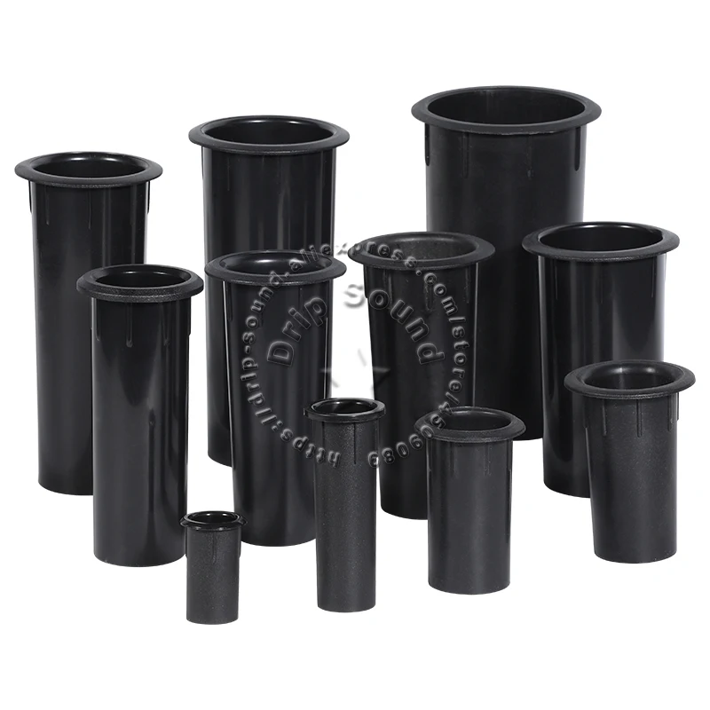 1 قطعة مكبر الصوت ميناء أنبوب باس منعكس أنبوب الصوت المرحلة المعكوس صندوق مكبر الصوت تنفيس الهواء 20/21/26/35/37/40 مللي متر فتحة فتح