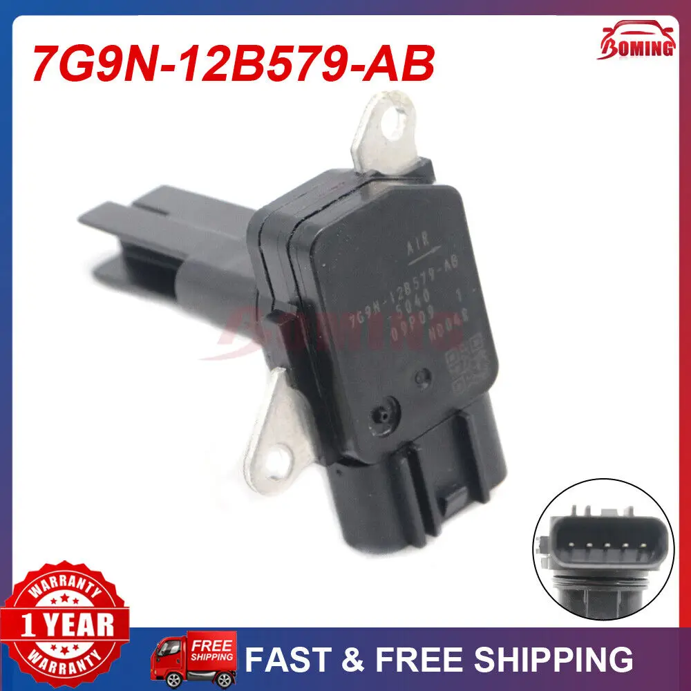 

Car 7G9N-12B579-AB MAF Mass Air Flow Sensor For Jaguar XF XJ XJR Volvo V60 Land Rover 7G9N12B579AB 307512930 307512939