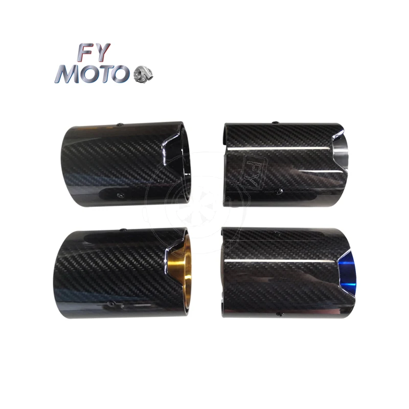Carbon Fiber Exhaust Tips For BMW For M2 For M3 For M4 For M Series