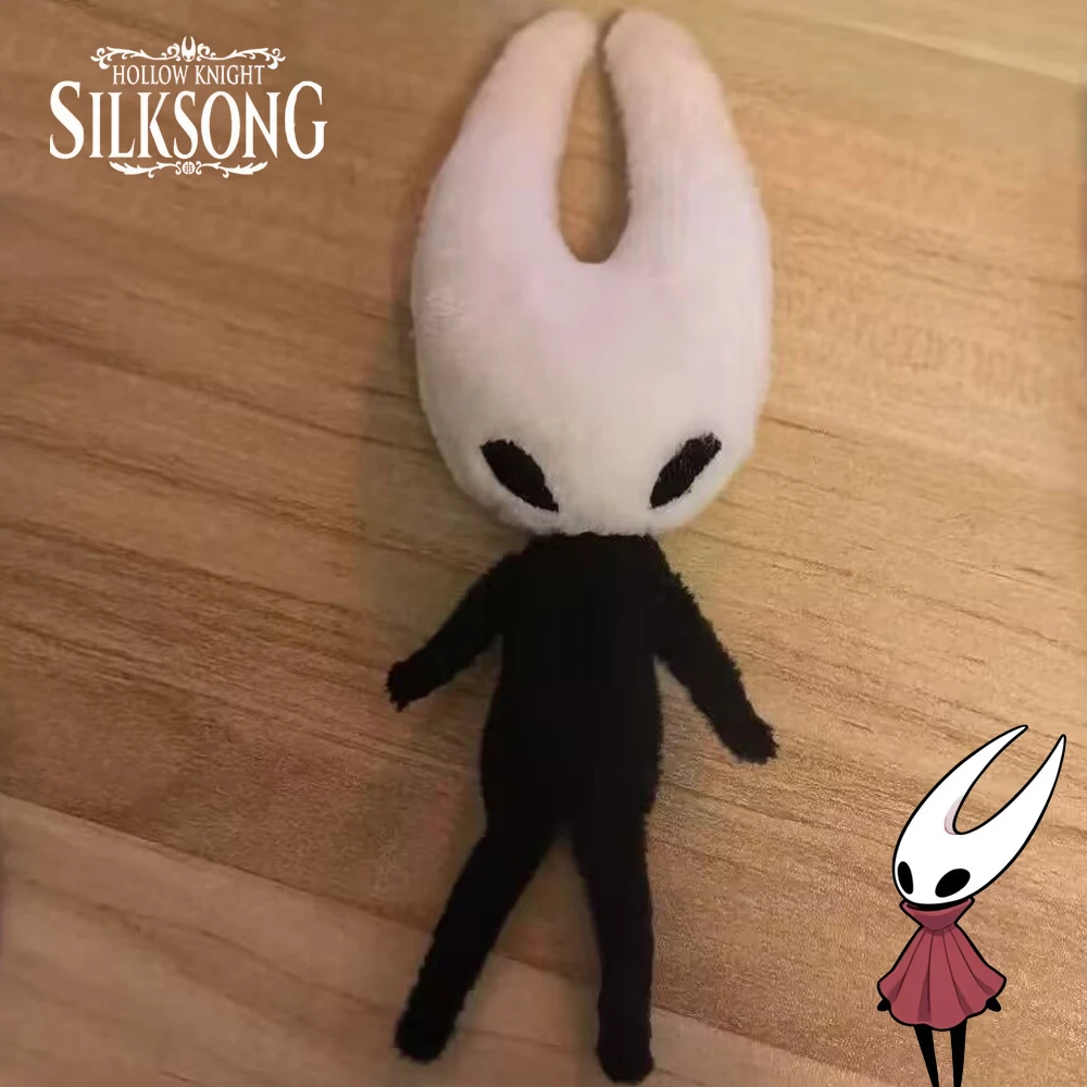 

Игра Hollow Knight: Silksong Hornet, кукла для косплея, плюшевые куклы, фигурка, украшение комнаты, хлопковая плюшевая кукла, реквизит на Хэллоуин