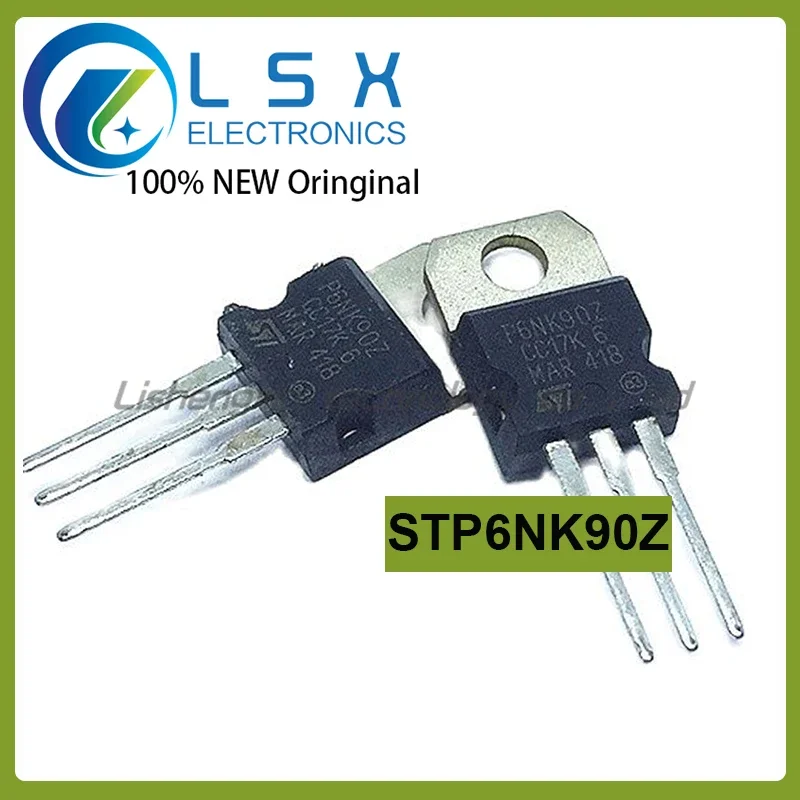 5 قطعة STP6NK90Z P6NK90Z TO-220 جديدة ومبتكرة