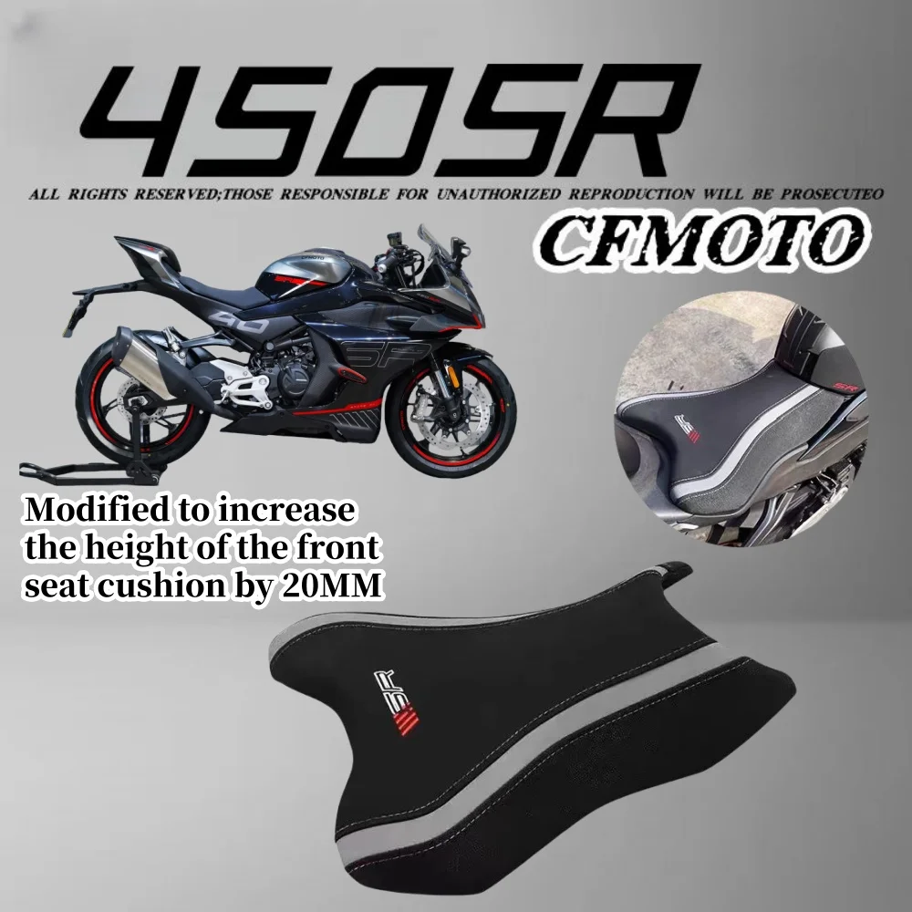 For CFMOTO  450SR 450 SR  2023 2024 Motorcycle modification Lncrease Lower Front Seat Cushion Fittings 785  815 Height