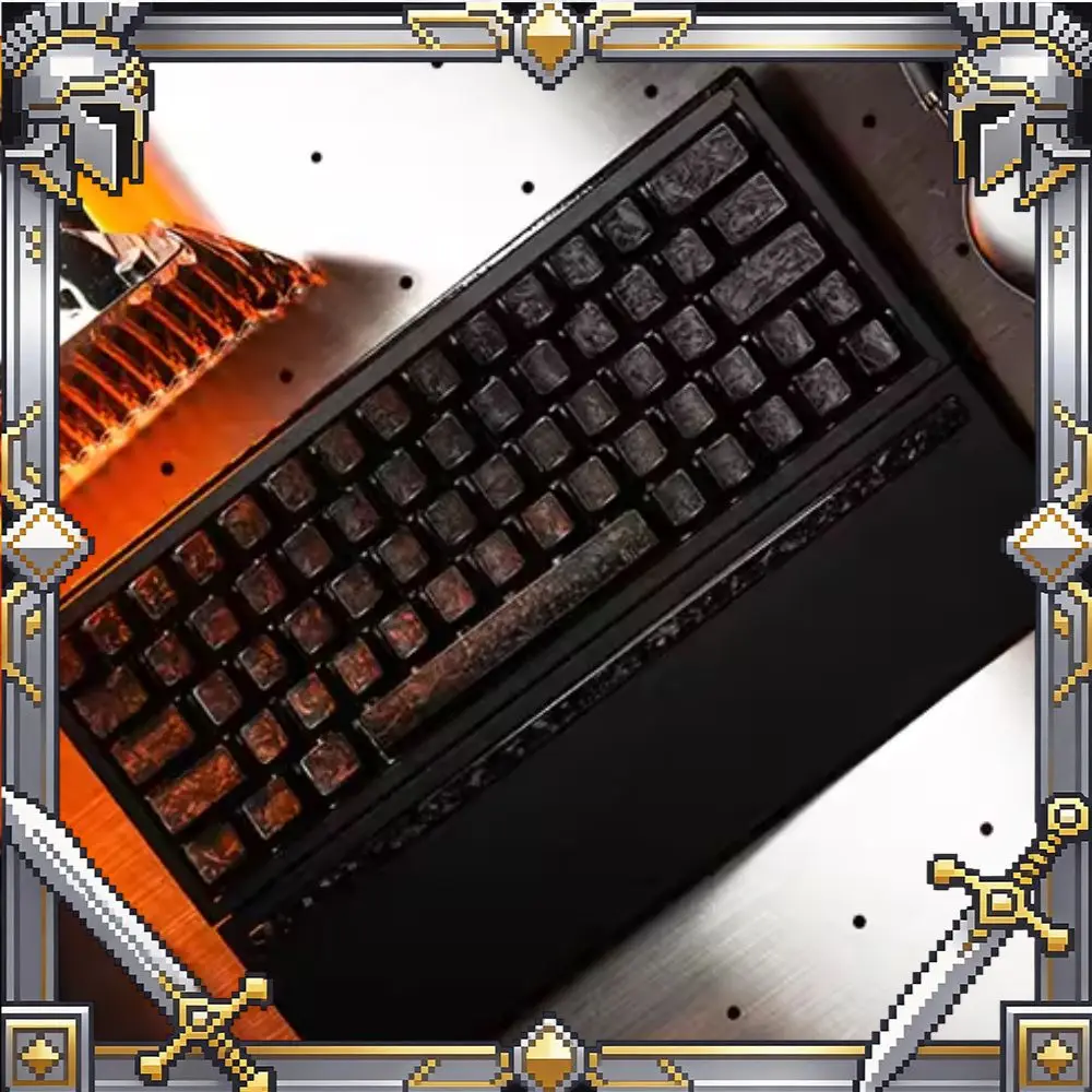 

Клавиатура EAZSOO x IPI ESU63 с быстрой заменой переключателей, алюминиевая, магнитная, с эффектом Hall, задержка 0.03 мс, карбоновое волокно, настраиваемая, 8K Polling, CNC-обработка