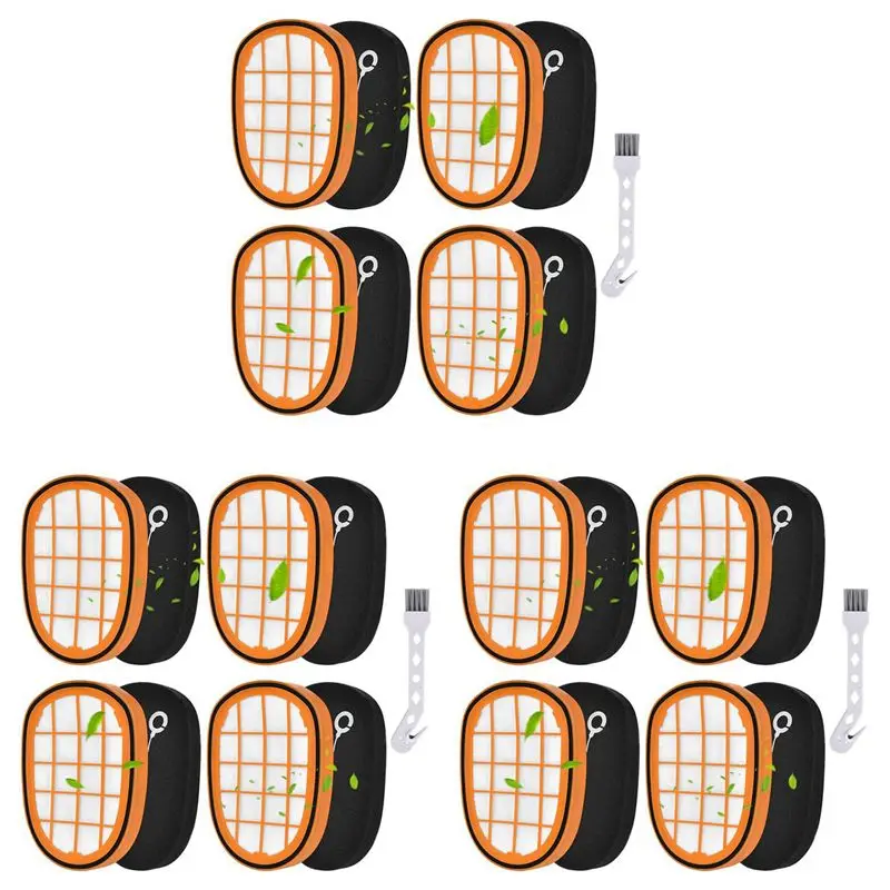 

【PLAISIR】12 сменных фильтров для ручного пылесоса Speedpro Max Aqua FC6812 FC6813 FC6822 FC5005/01