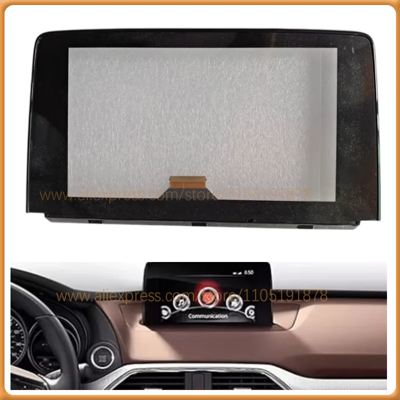 

8-дюймовый сенсорный экран (дигитайзер) для навигации, замена для Mazda CX-9 2016-2019, запчасти TK49-611J0 TK49-611JA TK49-611JB