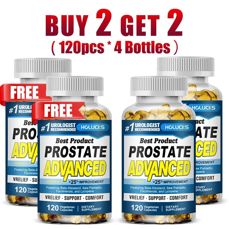 

Prostate Advanced Supplement, Support Hair Health, Bladder Health, Reduce Nighttime Urination & Improve Daily Comfort for Men