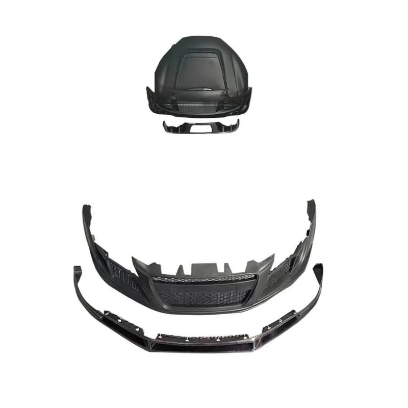 

Suitable for 08-15 Audi R8 PPI Wide Body Kit Hood Side Skirts Front Bumper Rear Lip