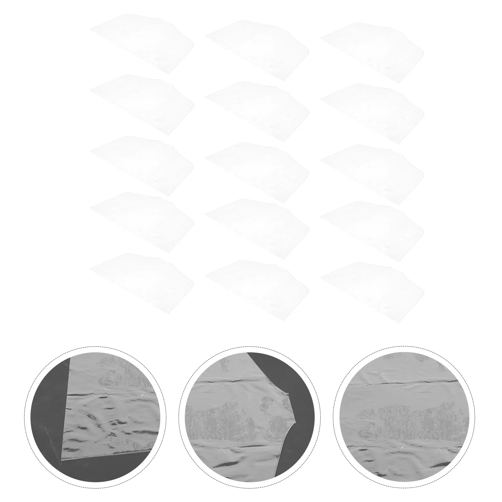 

20pcs Clothing Covers Garment Storage Bags Reusable Waterproof Dust Proof Moisture Resistant For Coats Suits Home Wardrobe