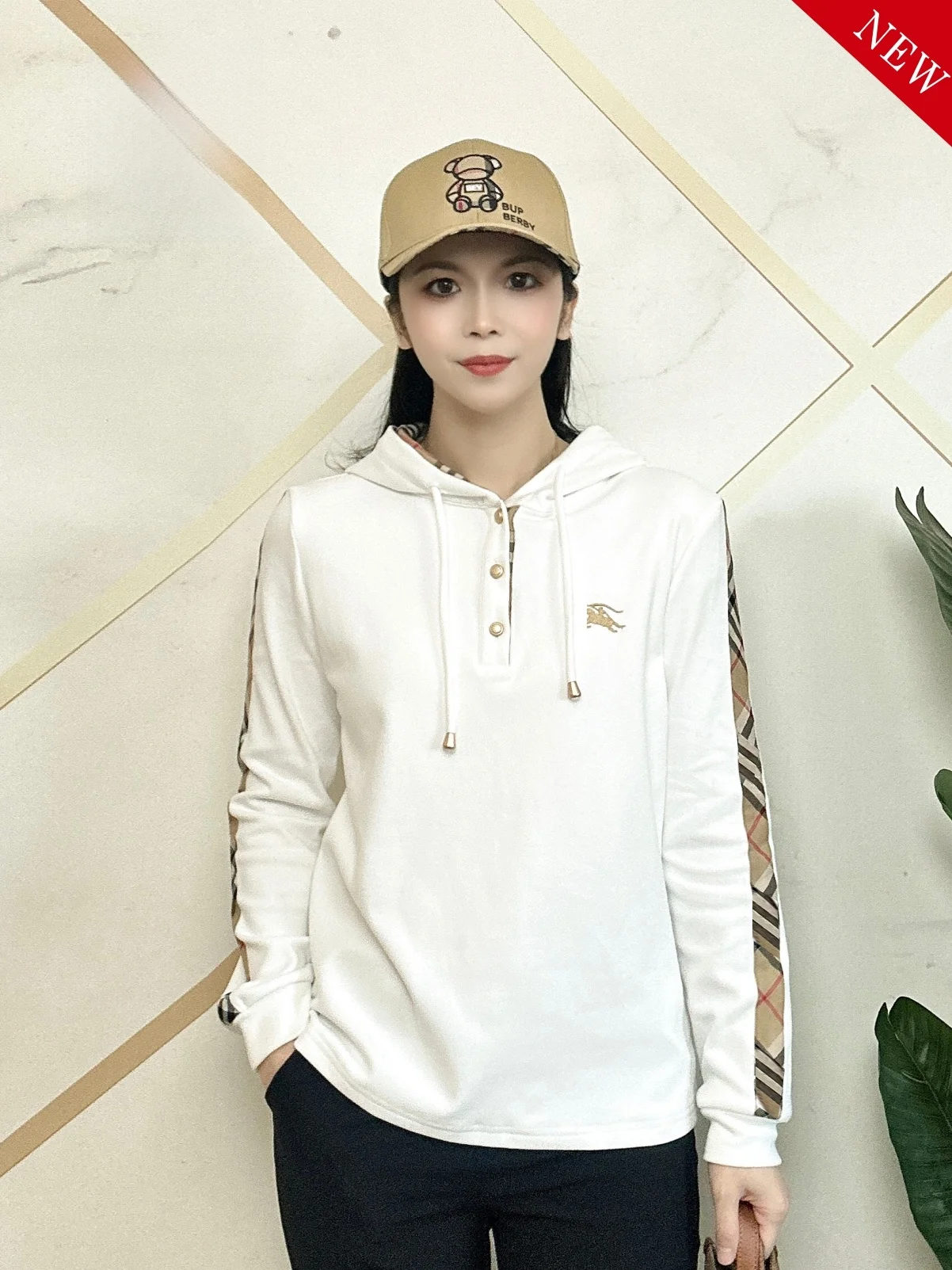 

Женская двусторонняя толстовка с капюшоном Fce Long Sve, модная полосатая внутренняя часть, весна, осень, зима, новое поступление