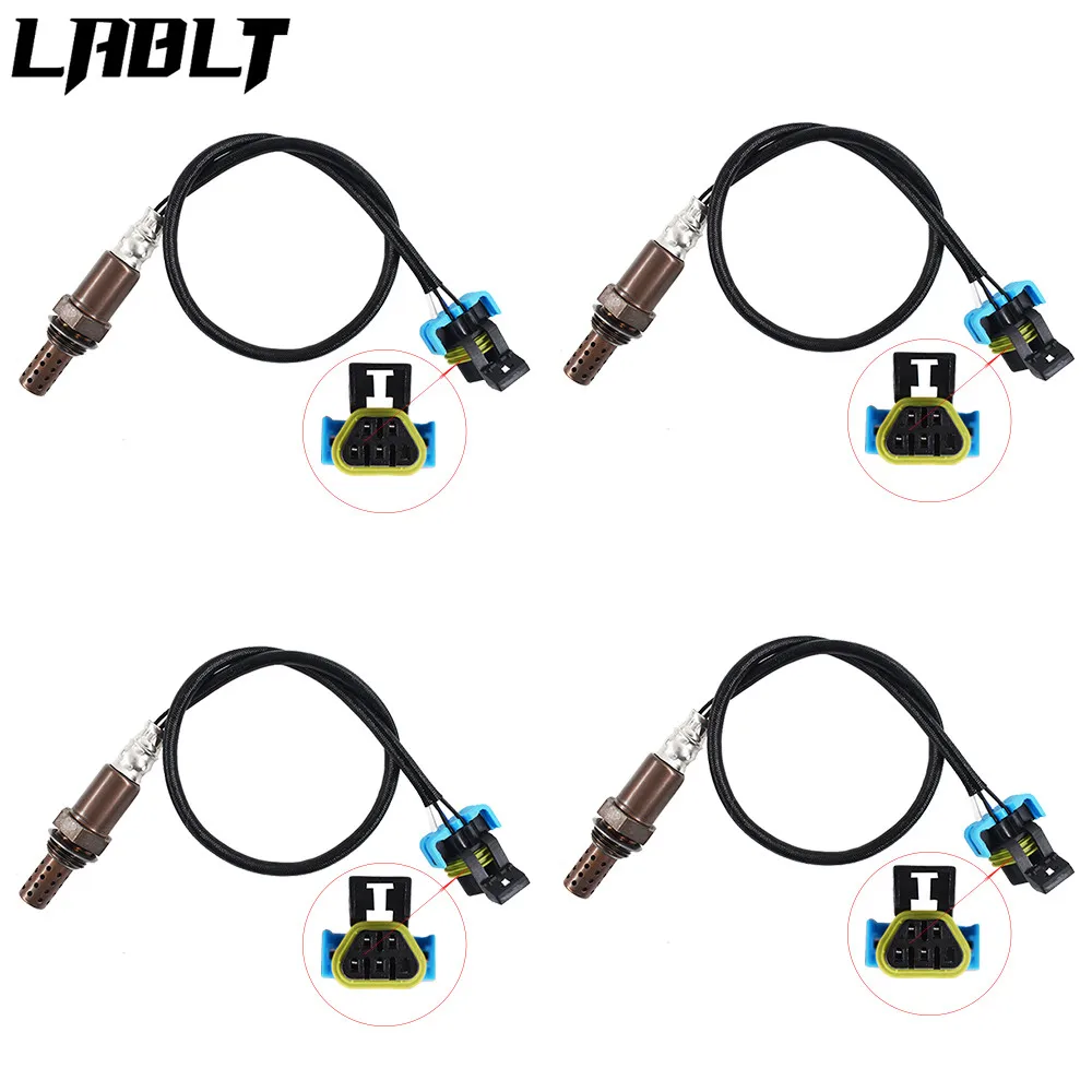 O2 Oxygen Sensors for Cadillac SRX Equinox Lacrosse Impala Terrain Outlook 4pcs