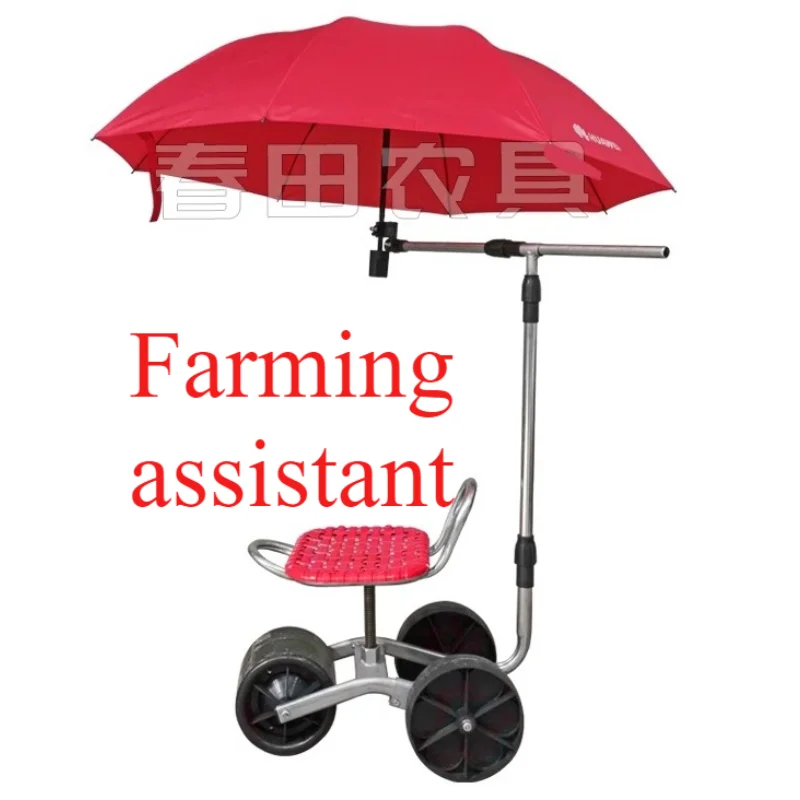 アップグレードされた温室怠惰な車怠惰なスツール植栽綿トリミングツール車のフィールドシートポータブル作業台