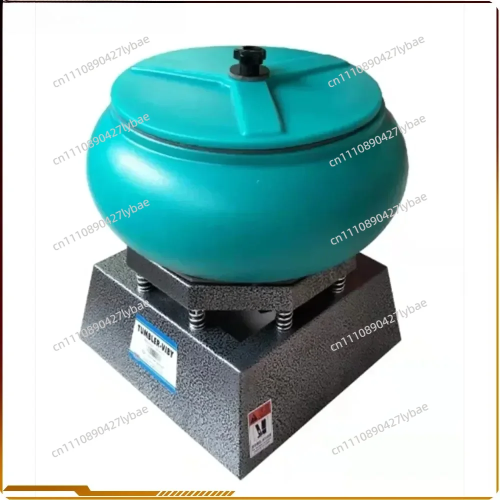 17Inch 350W Electric Vibrating Tumbler Vibratory Rock Tumbler Bowl Tumbling Polishing Machine High-Powered with Variable Speed