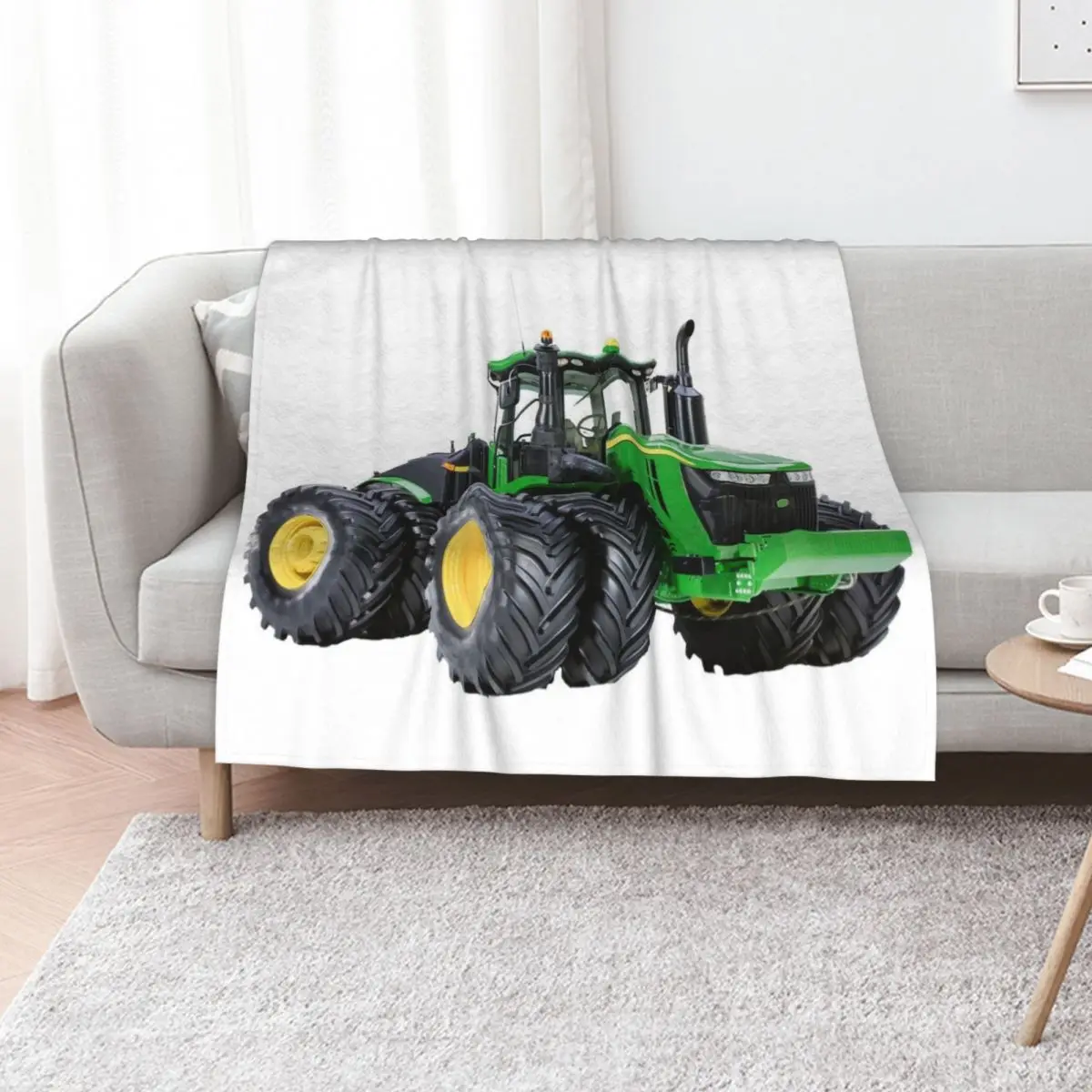 Modern Farm Tractor Throw Blanket anime Summer Softest Custom christmas decoration Luxury St Blankets