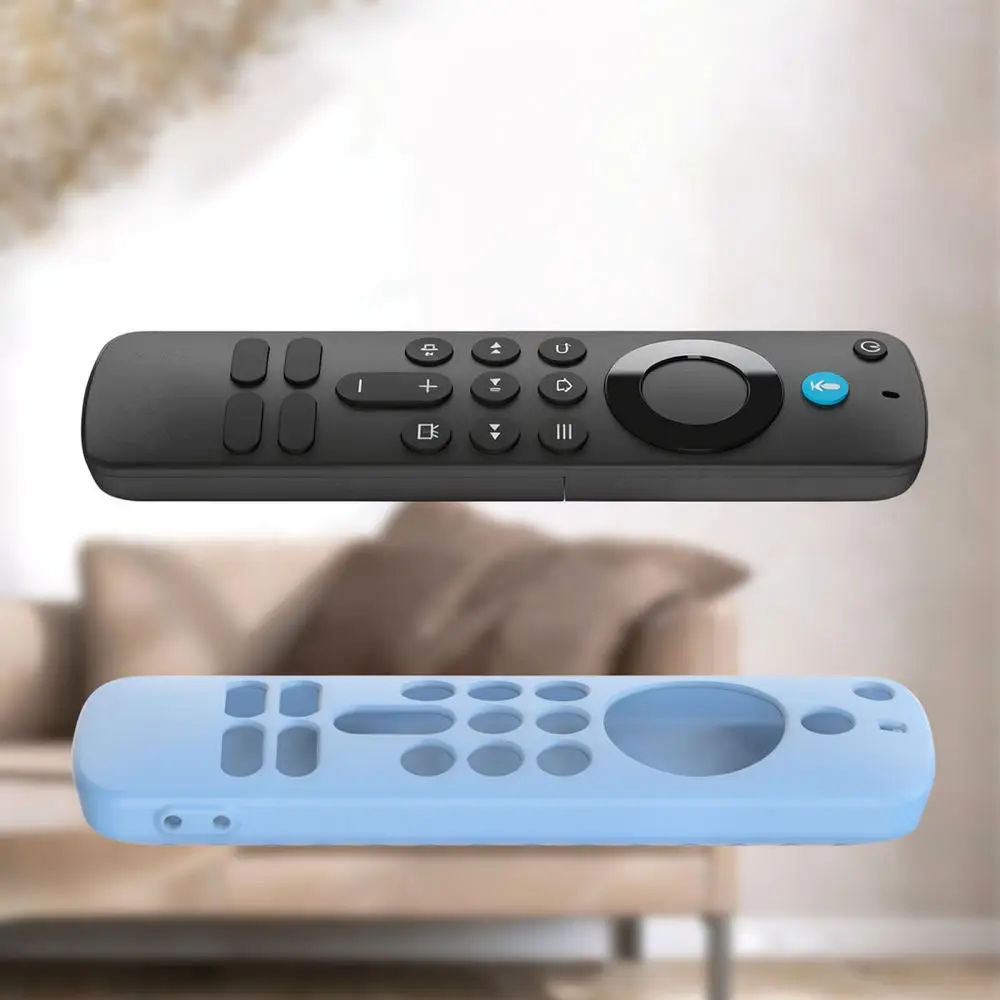 For For Fire TV Stick HD 4K Remote Control Case Silicone Protective Cover Anti Slip Shockproof Skin Housing Protector