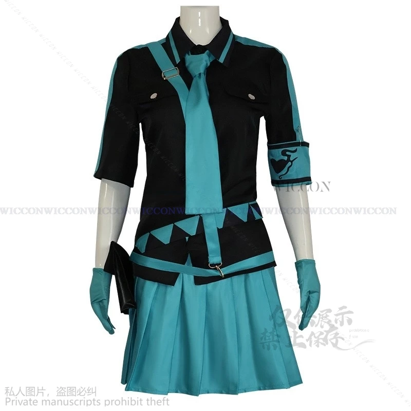 Anime Game Project Sekai Cosplay Love War Costume Uniform JK DK Wig Halloween Party Girls Lolita Dress Rin Cos Role Playing Cos