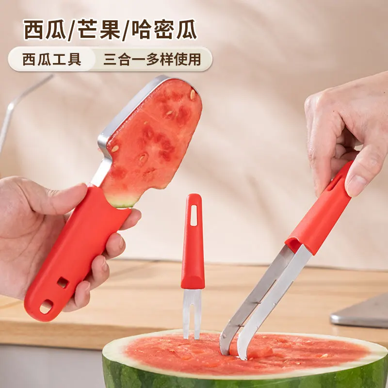 Multifunctional Fresh Fruit Divider 304 Steel Melon Cutter Household Kitchen Fruit Tool