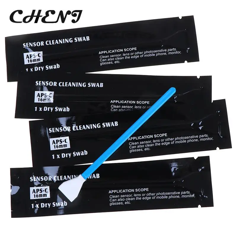 Sensor limpeza escova para câmera lente, 5pcs