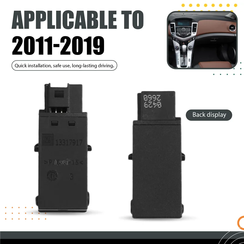 【Price Drop !!】 USB Socket Connector Charging Port For Car 13318777 For Buick Cascada Regal  Cruze 2011-2019 13317917