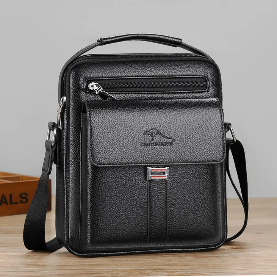 

【New style】- hot sales men's shoulder bag new men's bag pu men's -body bag high-end business casual men's bag
