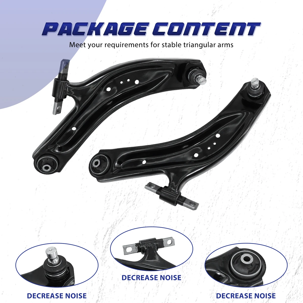 ZbuStag 6 Pezzi Anteriore Inferiore Braccio di Controllo Sway Bar Link Tirante Kit Sospensione per Nissan Rogue 2014 2015 2016 2017 2018 2019