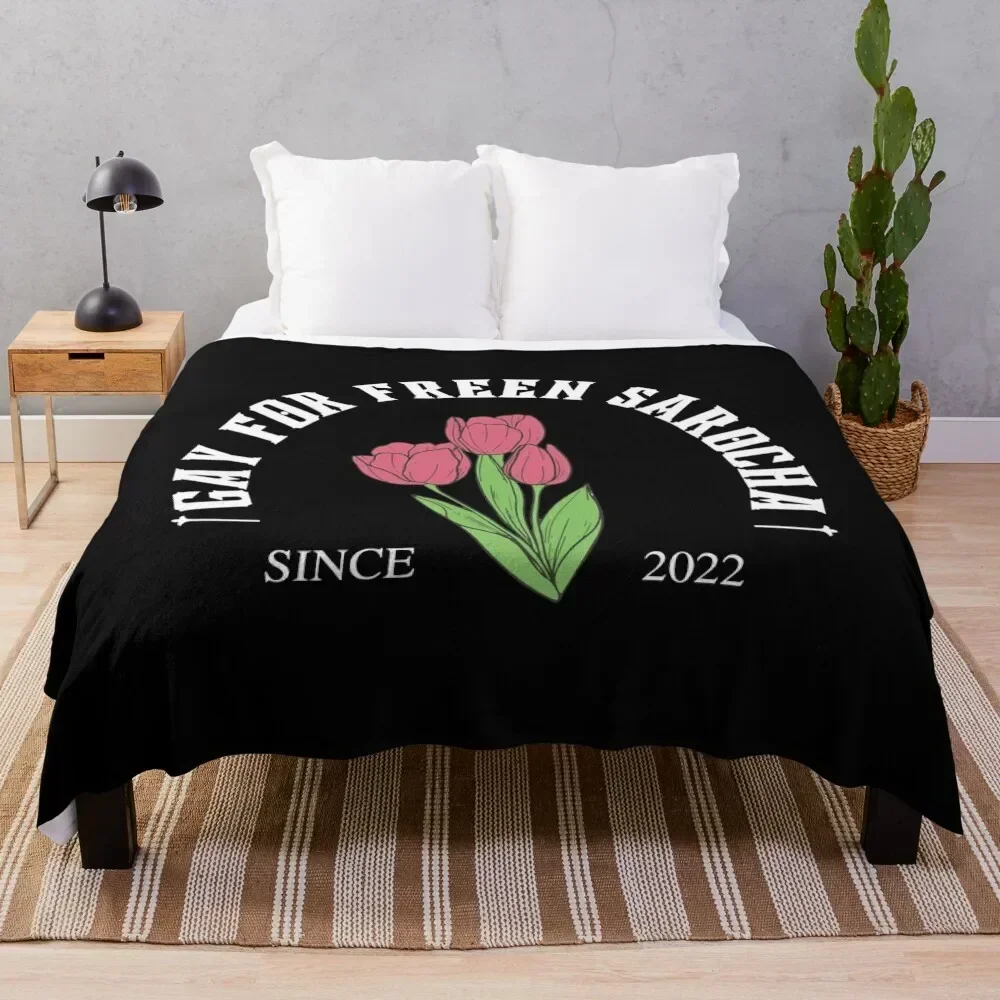 

Gay for Freen Sarocha in Black Throw Blanket