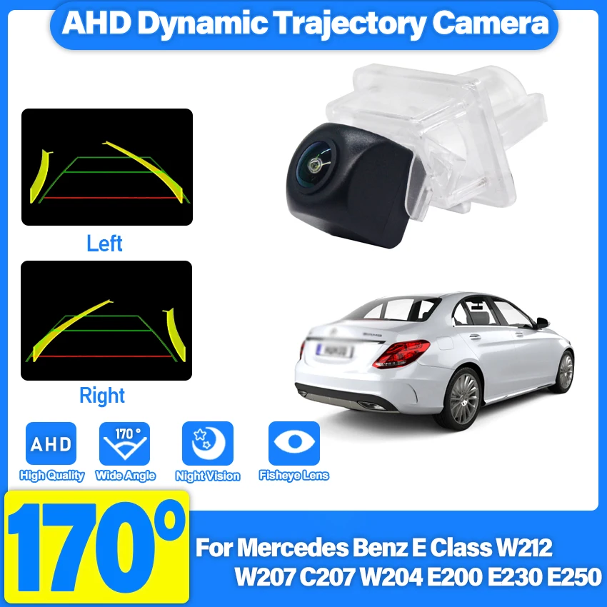 Wireless Backup Camera For Mercedes Benz E Class W212 W207 C207 W204 E200 E230 E250 Car Rear View Reverse Camera HD Night Vision
