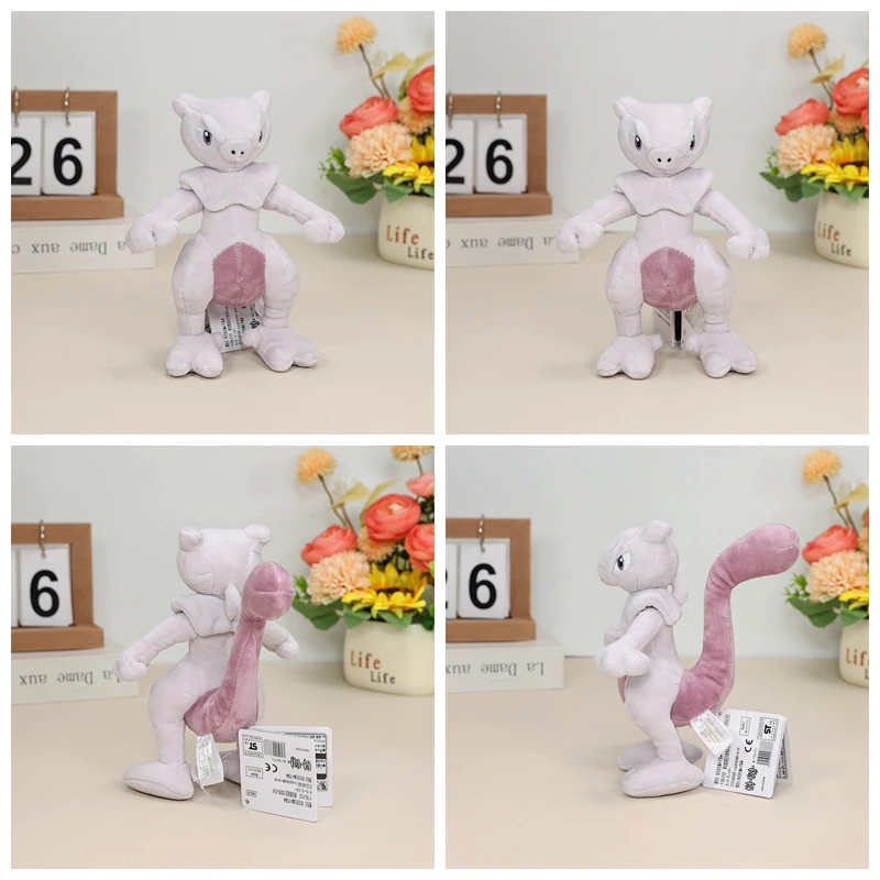 Игрушки Pokemon Fit Pulsh Gengar Caterpie Butterfree Litwick Lucario Mewtwo Gallade Haxorus Mew Furret, милая мягкая плюшевая кукла