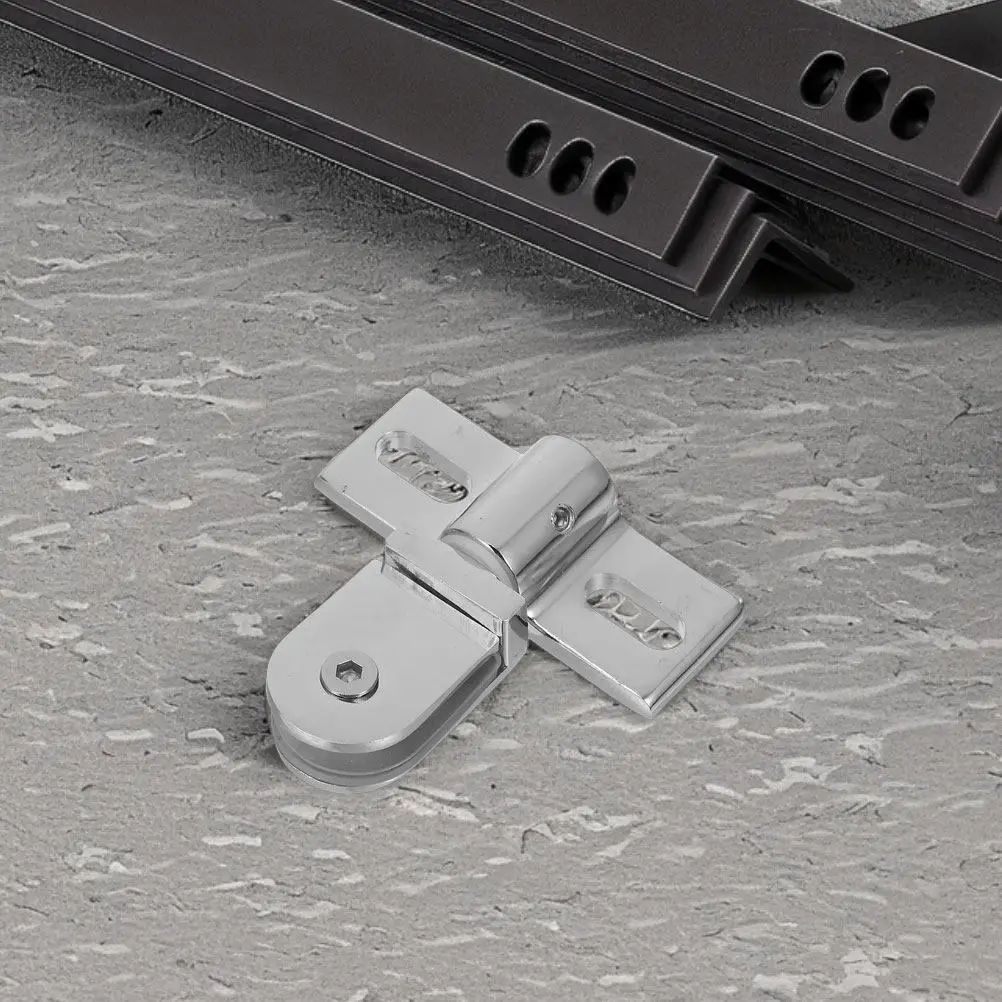 

2 шт. петли для душевых дверей из нержавеющей стали, зажимы для стеклянных дверей, сверхмощная фурнитура для поворотных осей ванных комнат