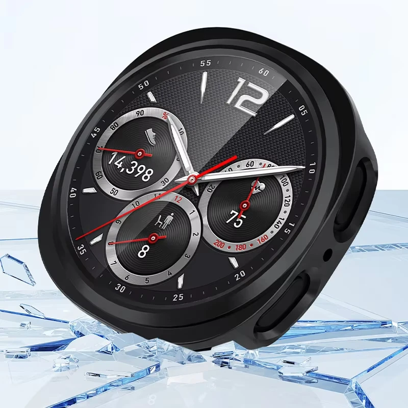 Samsung Galaxy Watch 8 40mm/44mm用PCハードケース マットカバー 保護ケース Galaxy Watch 8 Classic対応 中空シェル アクセサリー