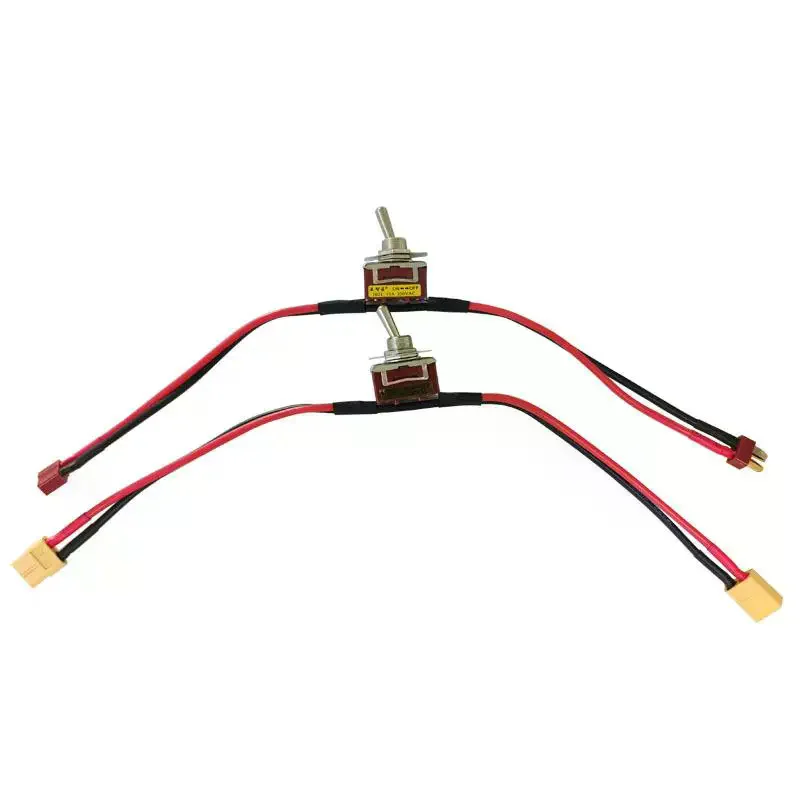 Toggle RC Airplane Power! 1Pcs Toggle Switches Large Current High Load Switch With XT30 XT60 XT90 T Plug Power On-off