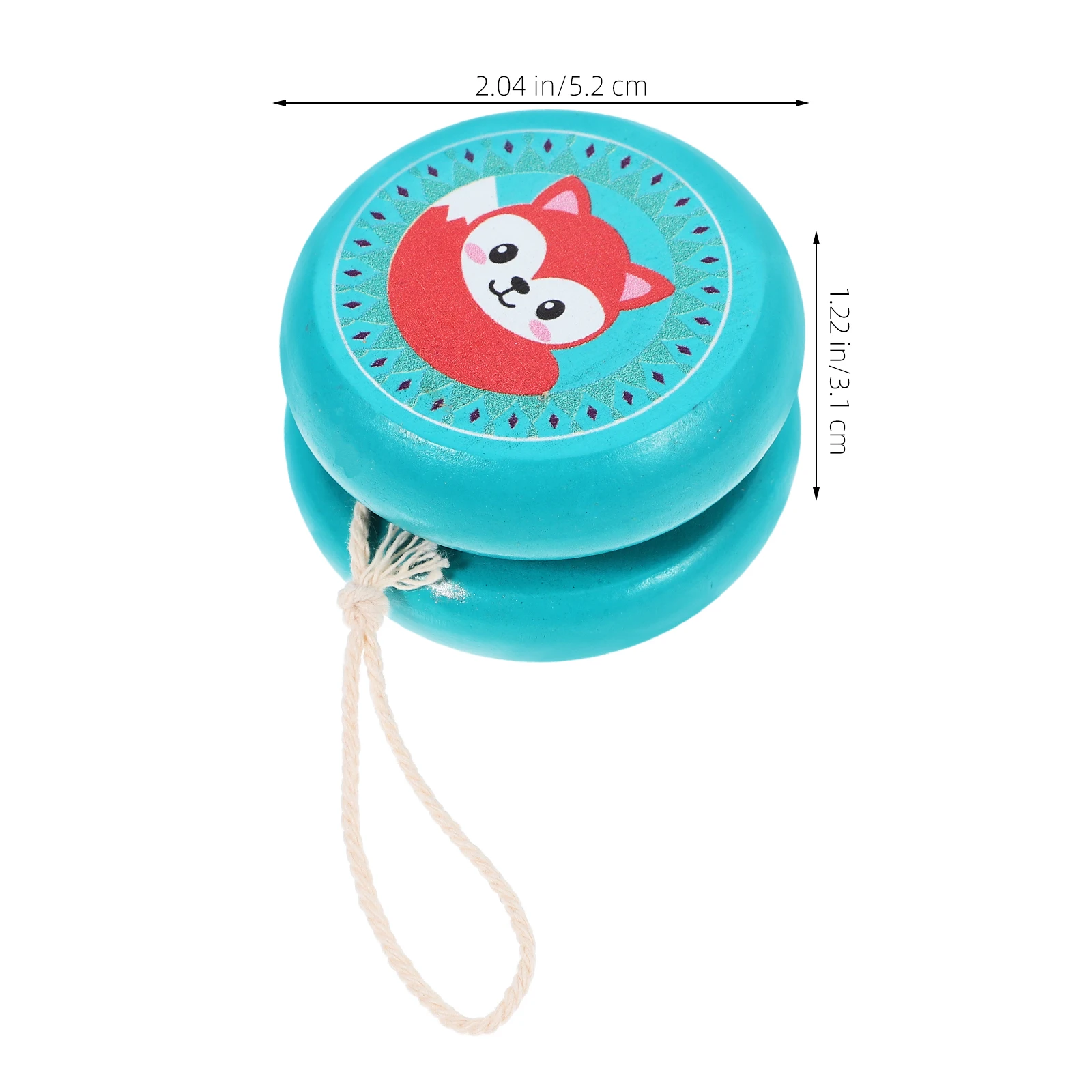 Wooden Yo-Yo Yoyo for Kids Small Yo-yos Major Balls Beginner Beech Toddler Learning Toys